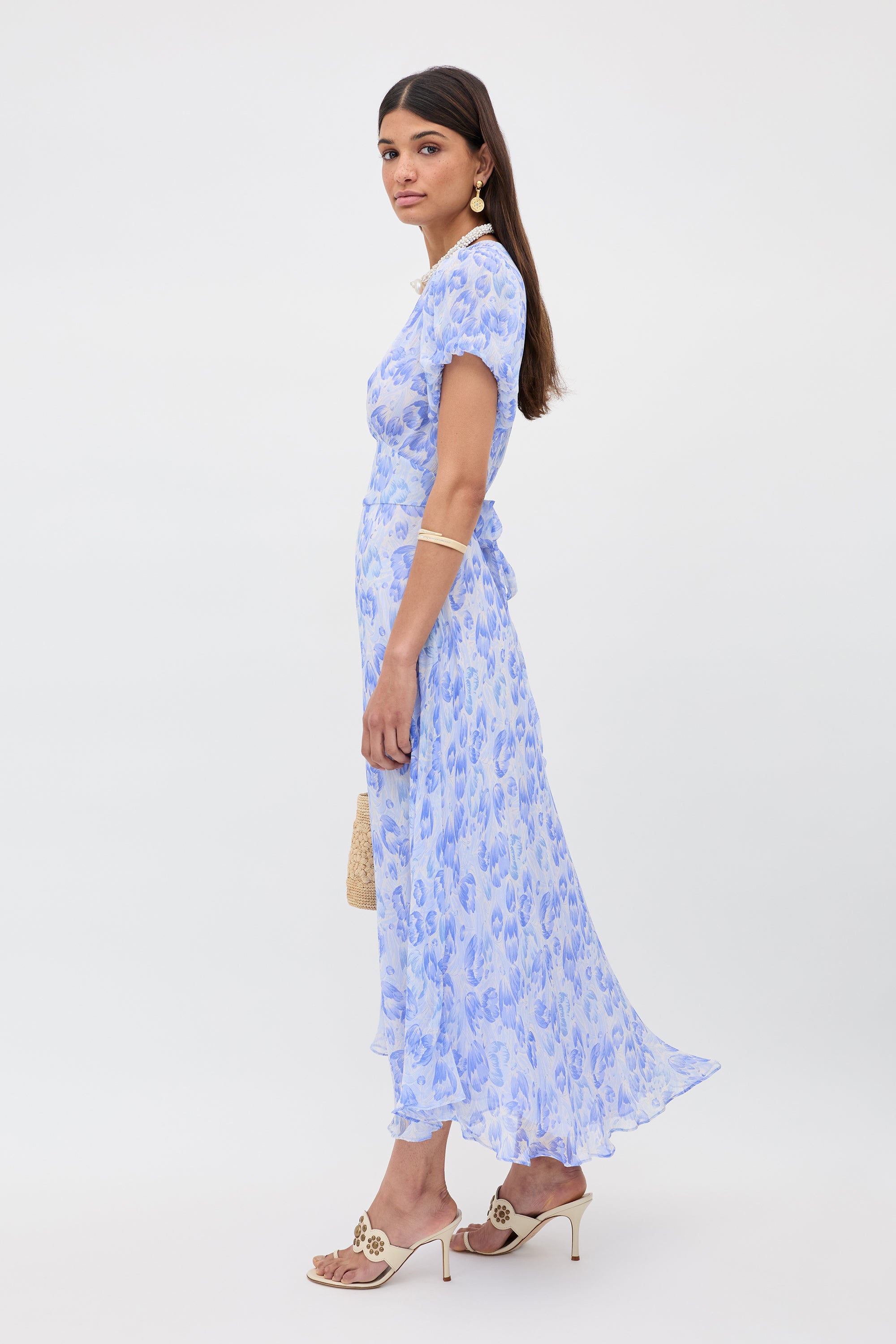 blue cornflower dress Ibiza Dress / Cornflower Blue S / Cornflower Blue