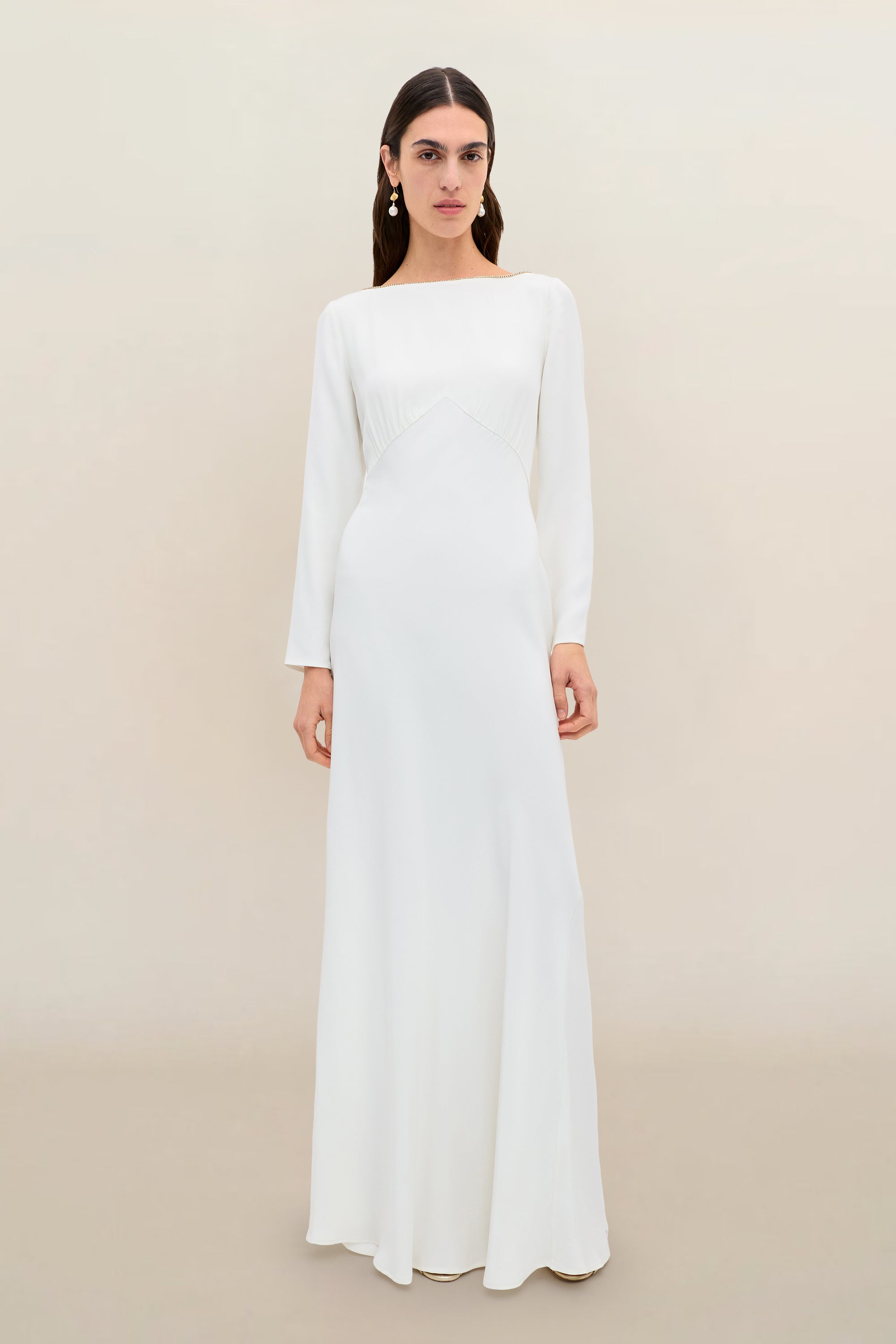 RIXO Bridal Cesca Backless Silk Gown RIXO Bridal Cesca Backless Silk Gown