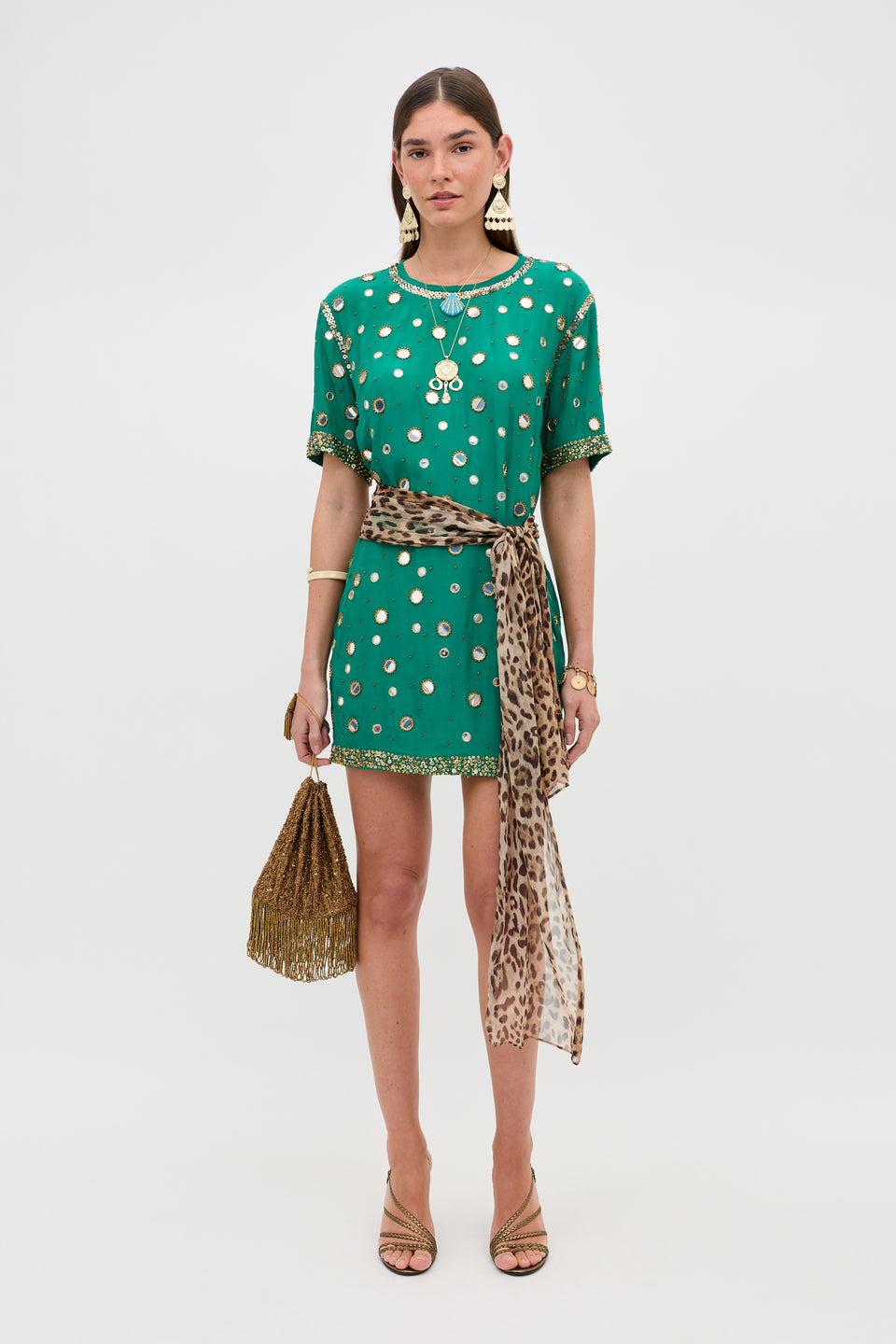 Cruz - Lume Embellishment Dark Green