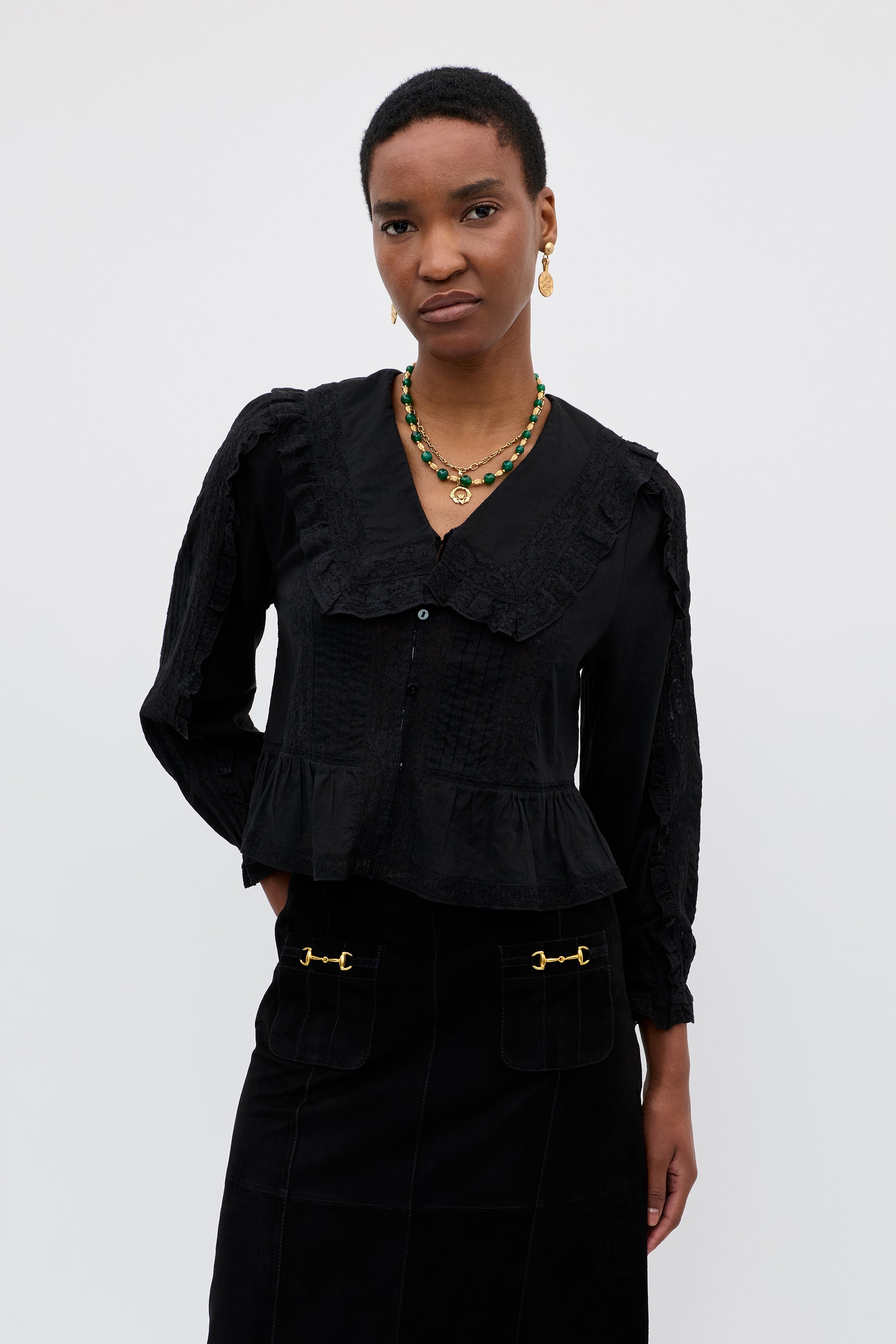 Maribelle Blouse - Desert Sand