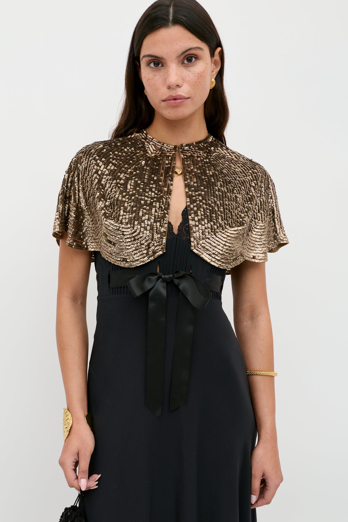 Evienne - Art Deco Embellishment Antique Gold