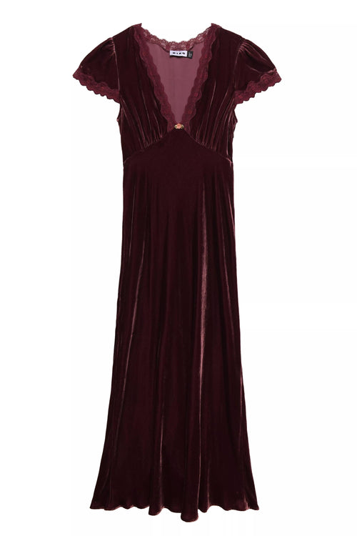 Clarice Velvet Midi Dress