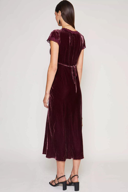 Clarice Velvet Midi Dress