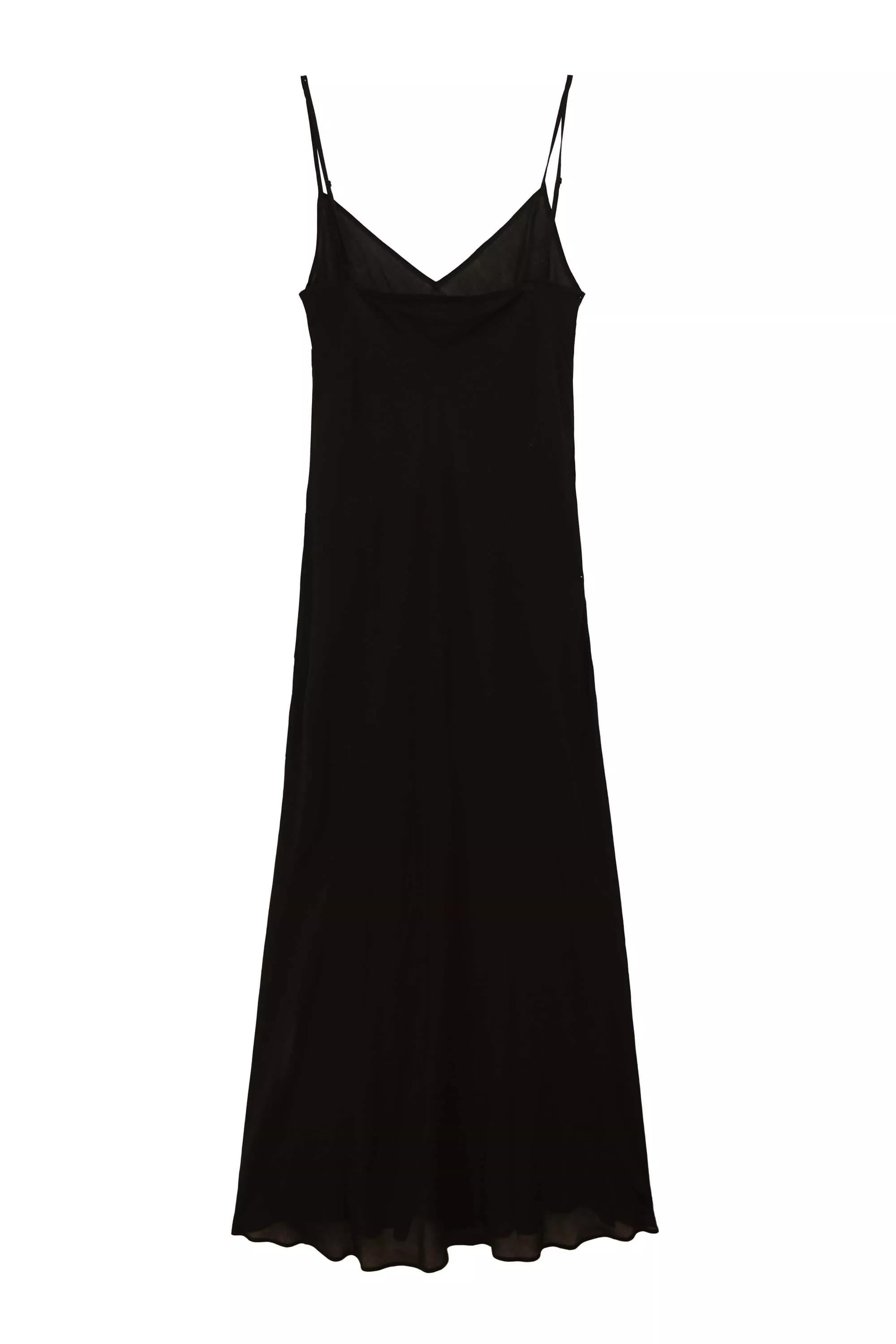 Slip Dress in Black | RIXO USA Slip Dress in Black | RIXO USA