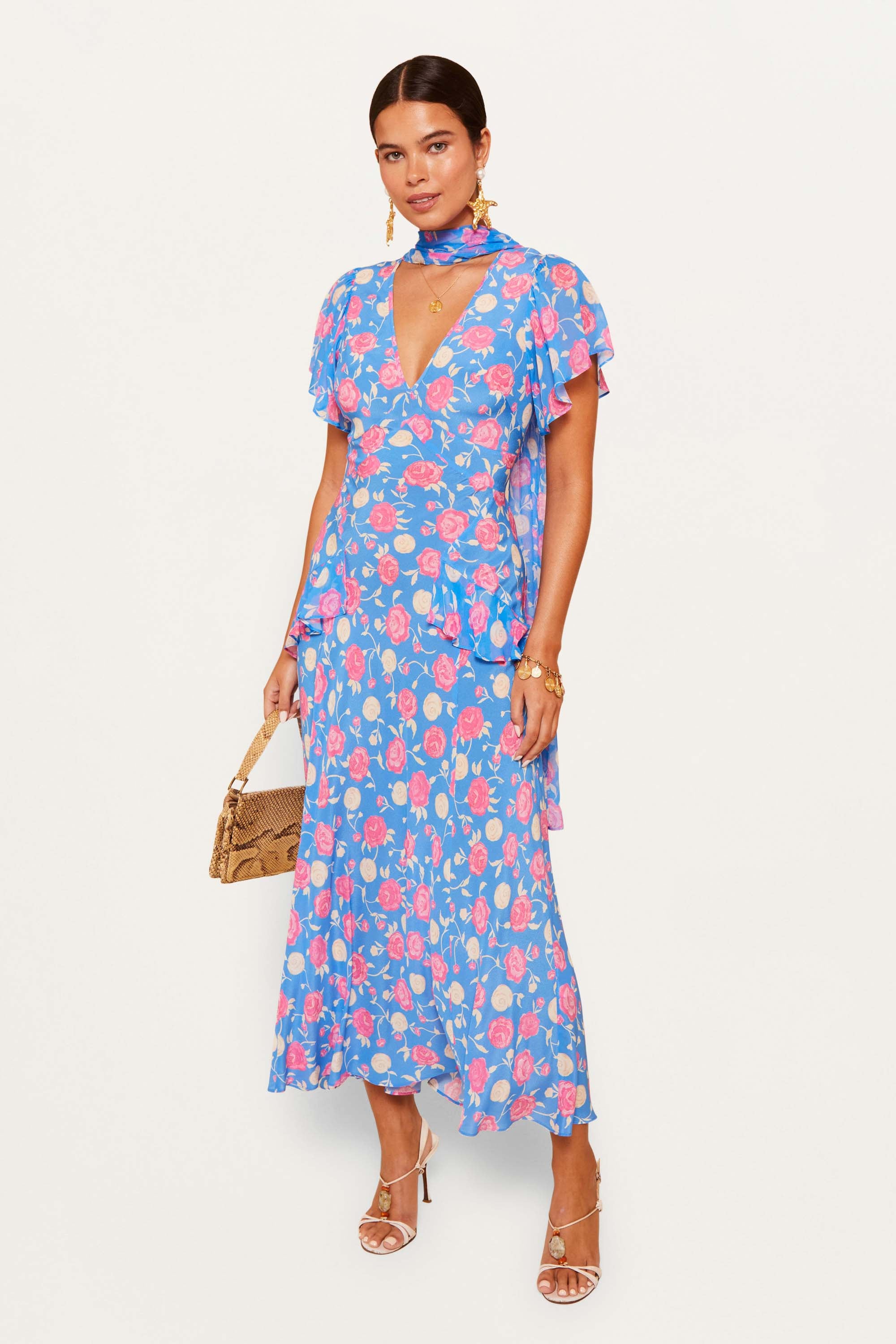 Evie - Rose Shell Blue Evie - Rose Shell Blue