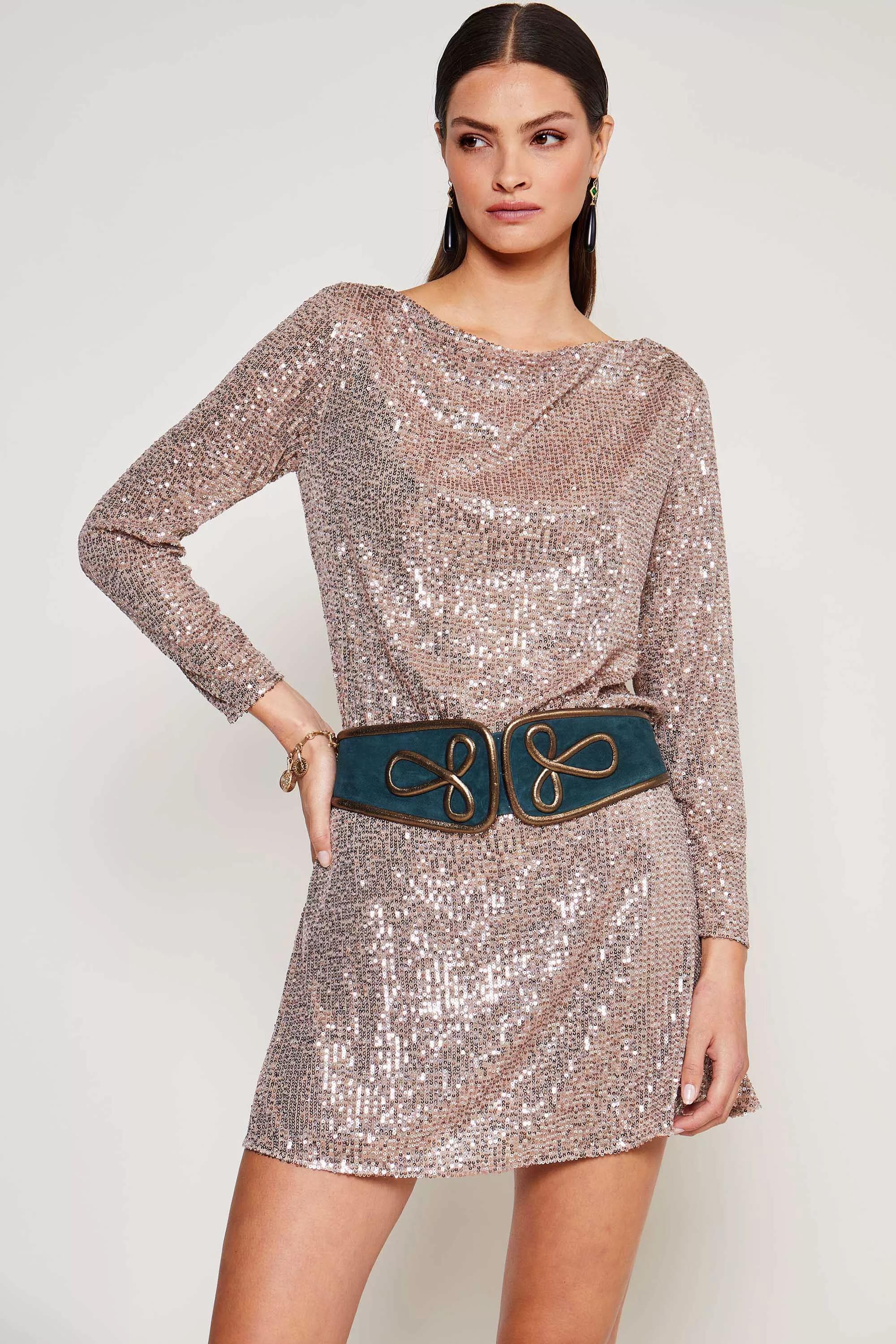 Cissi - Sequin Gold