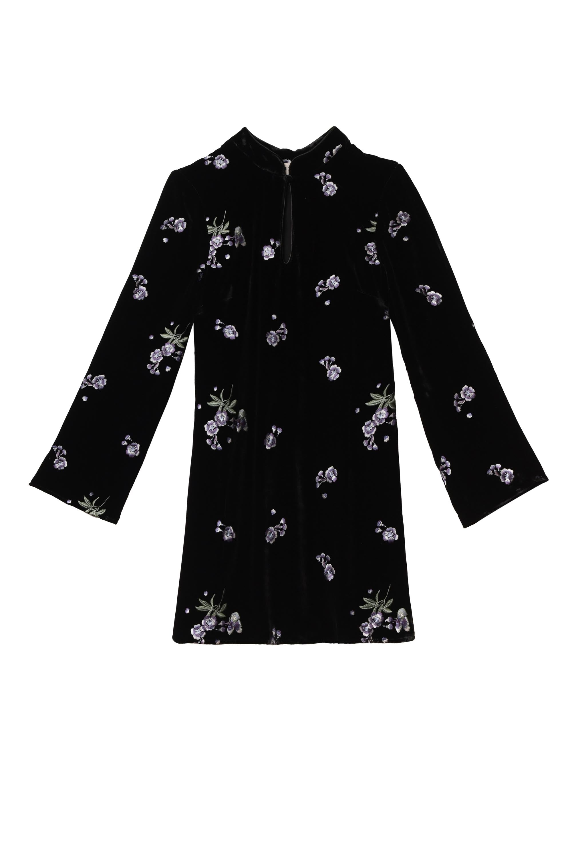 rixo velvet mini dress Calla