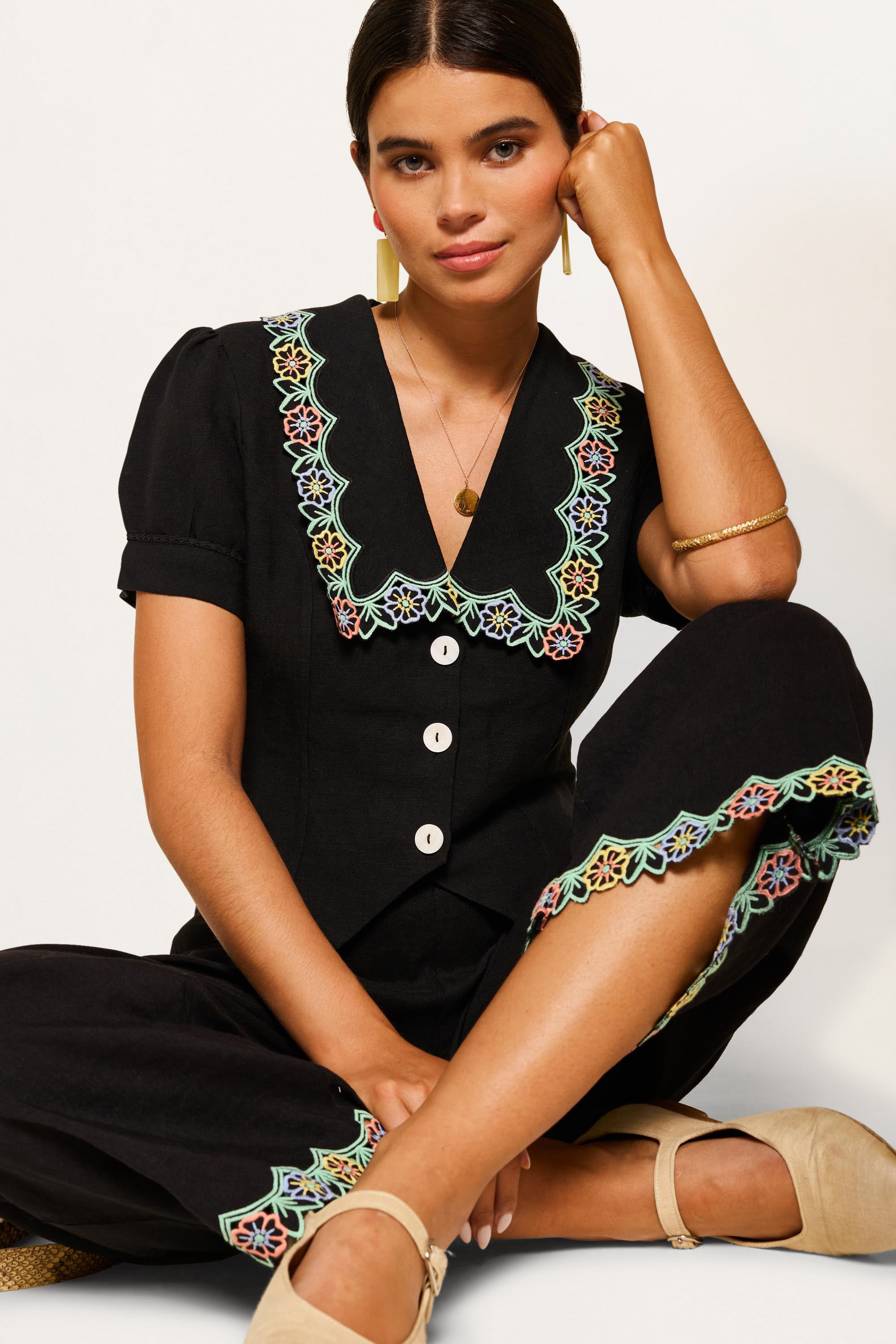 Zinia Top - Patti Stripe