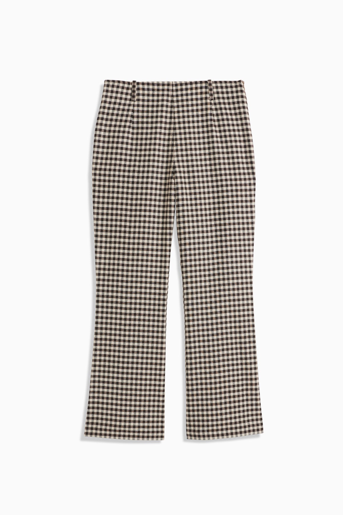 Olwen - Italian Check Yarn Dyed Brown