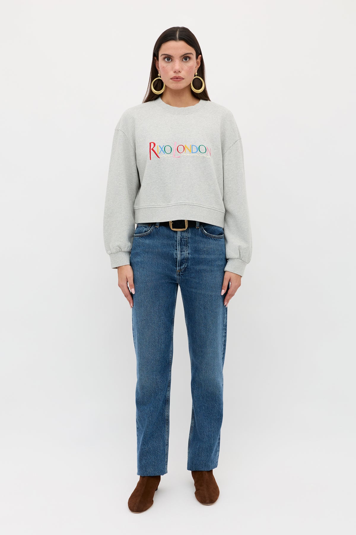 Jetta - London Embroidery Grey