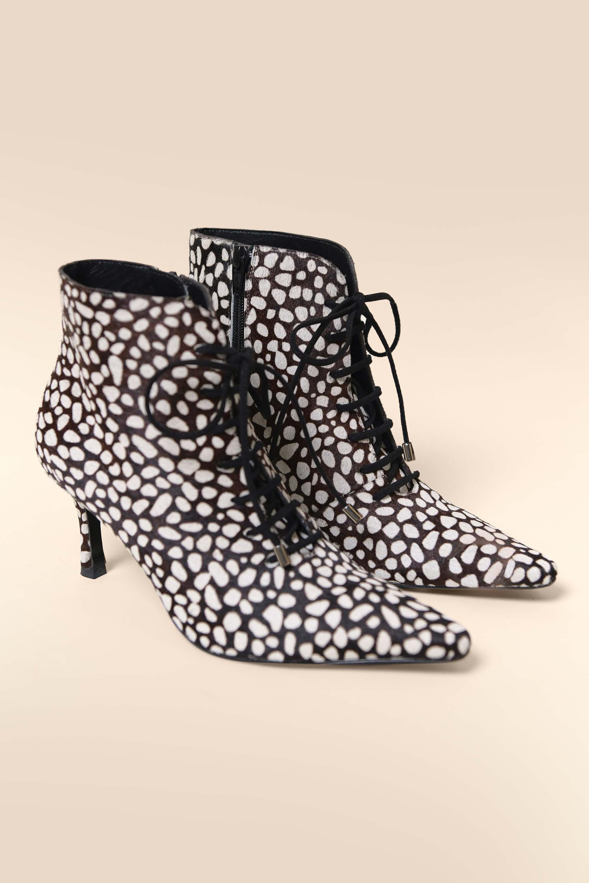 Balenciaga hot sale leopard boots