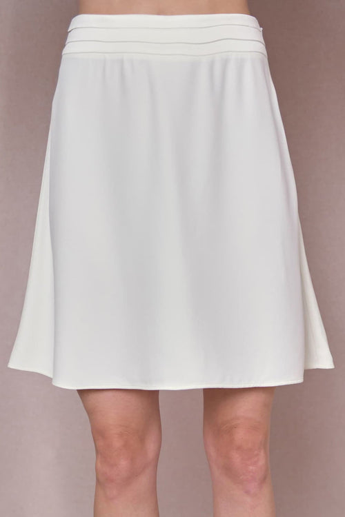 Ivory Mini Skirt