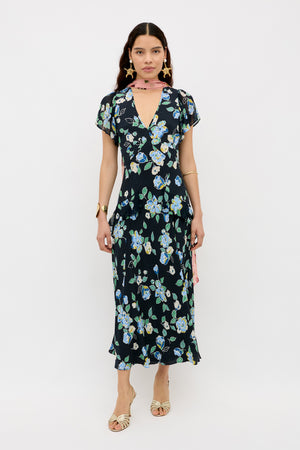 Evie -  Kimmie Floral Navy