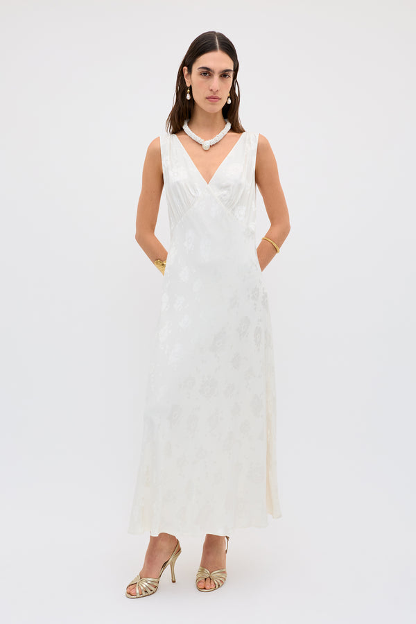 RIXO Bridal Sandrine Jacquard Midi