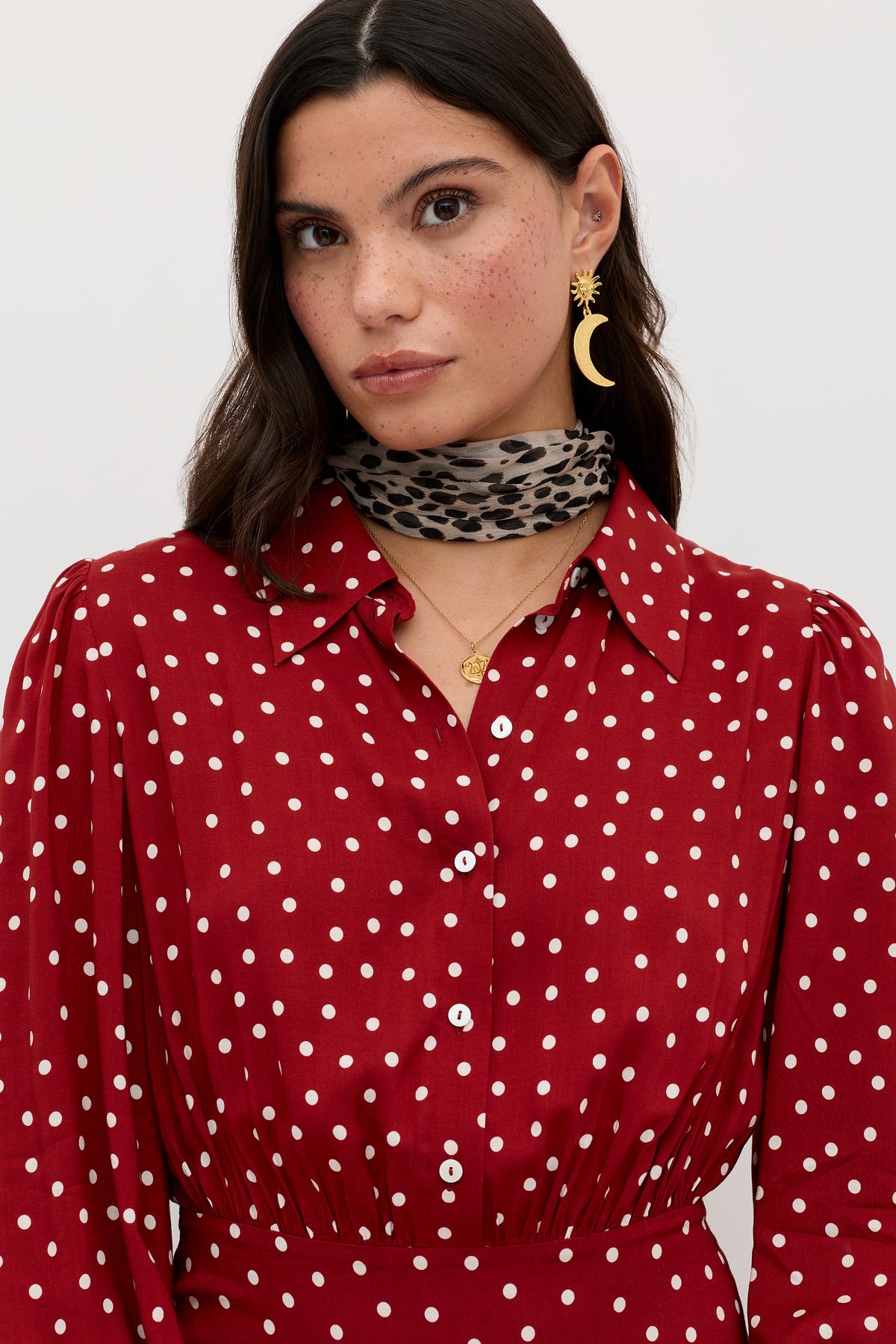 rixo shirt dress Izzy