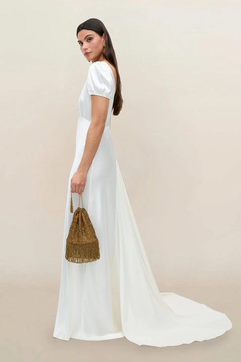 RIXO Bridal Natalia Silk Satin Gown