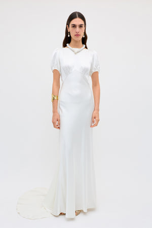 Natalia - Satin Back Silk Crepe