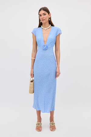 Amy - Layla Dot Light Blue