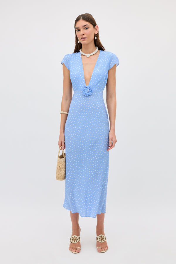 Amy - Layla Dot Light Blue