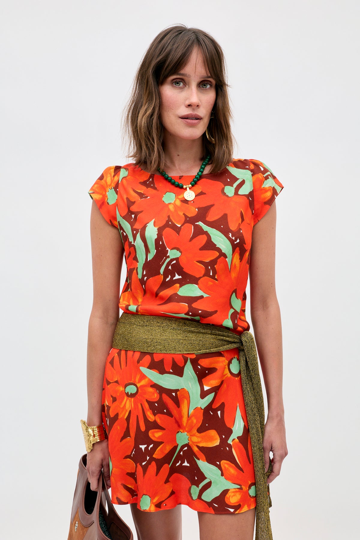 rixo orange dress RIXO | Dresses | Rixo Orange Floral Mini Dress