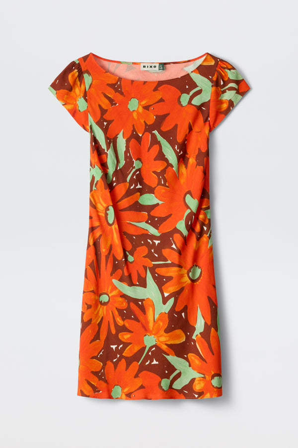 Trixie - Danish Floral Orange