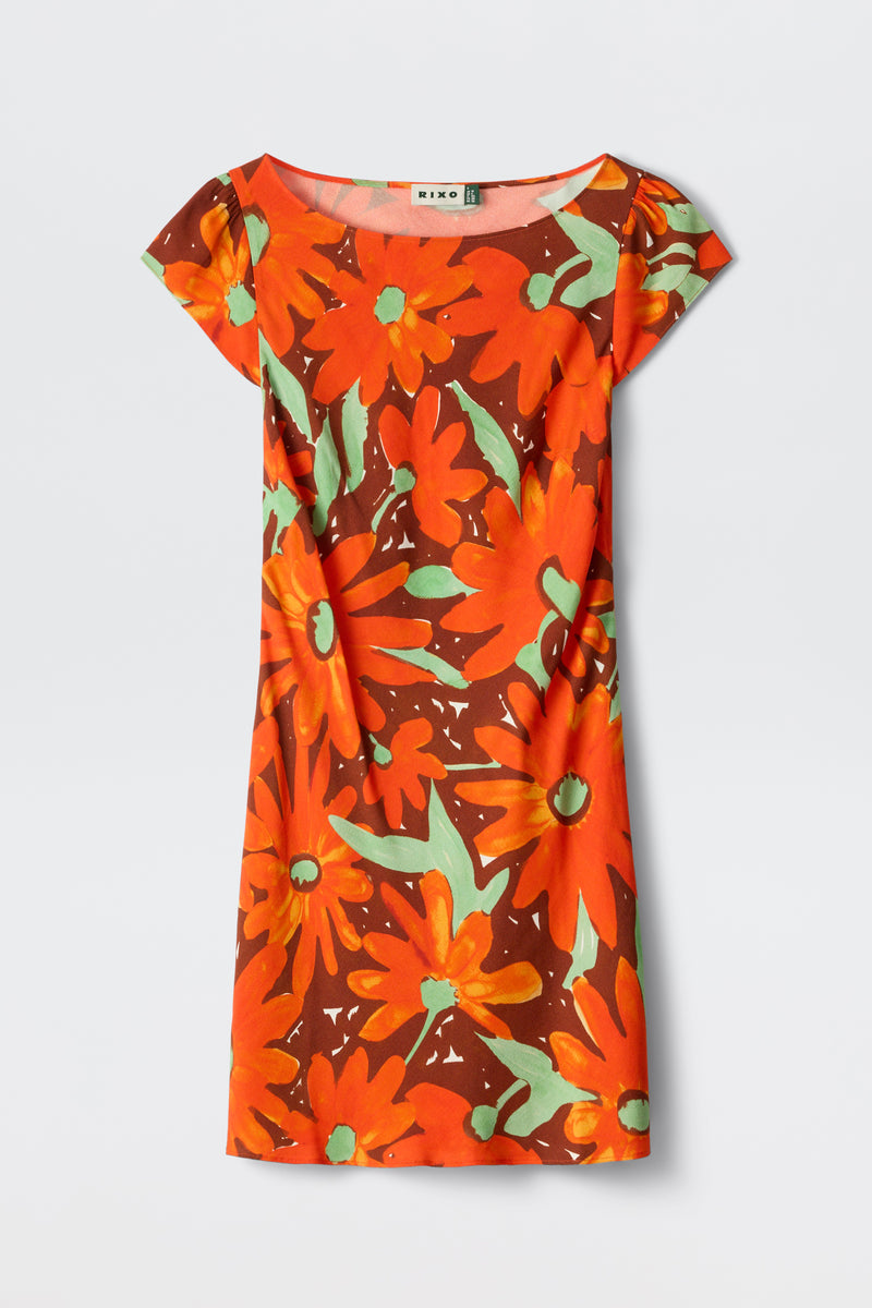 Trixie - Danish Floral Orange