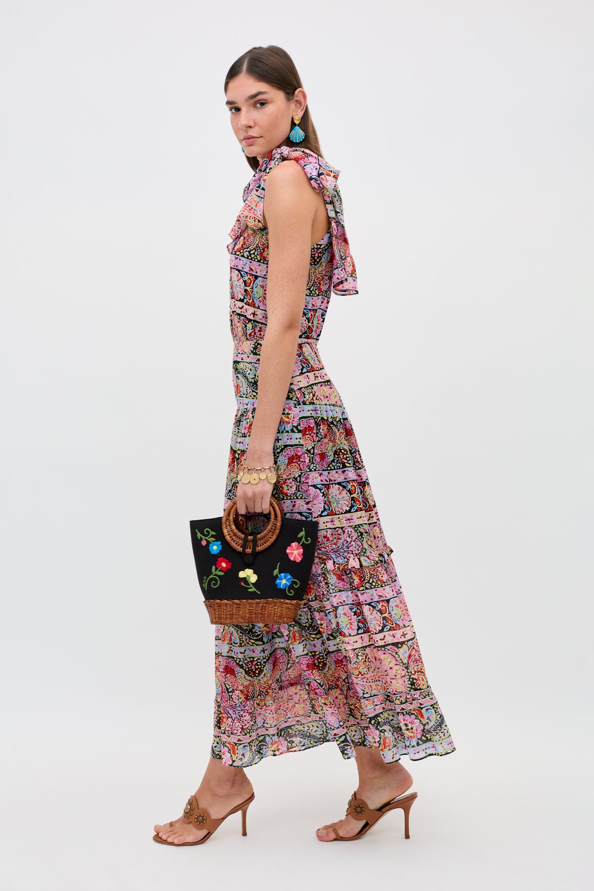 Abi - Cara Stripe Black