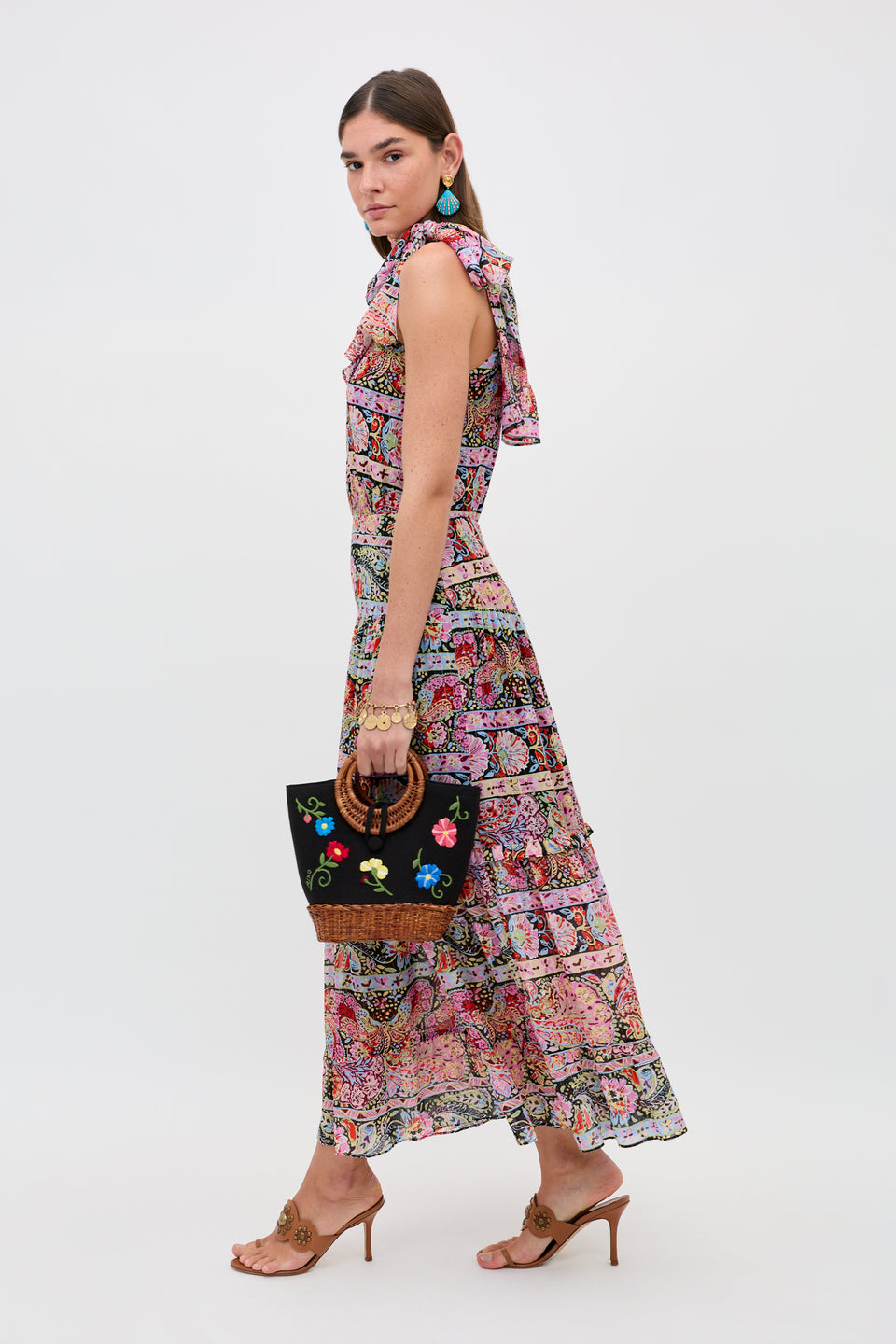 Abi - Cara Stripe Black