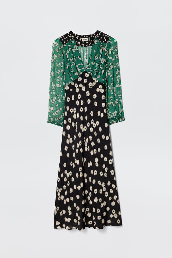 slim fit dress slacks Lisbeth Midi Dress main image 0