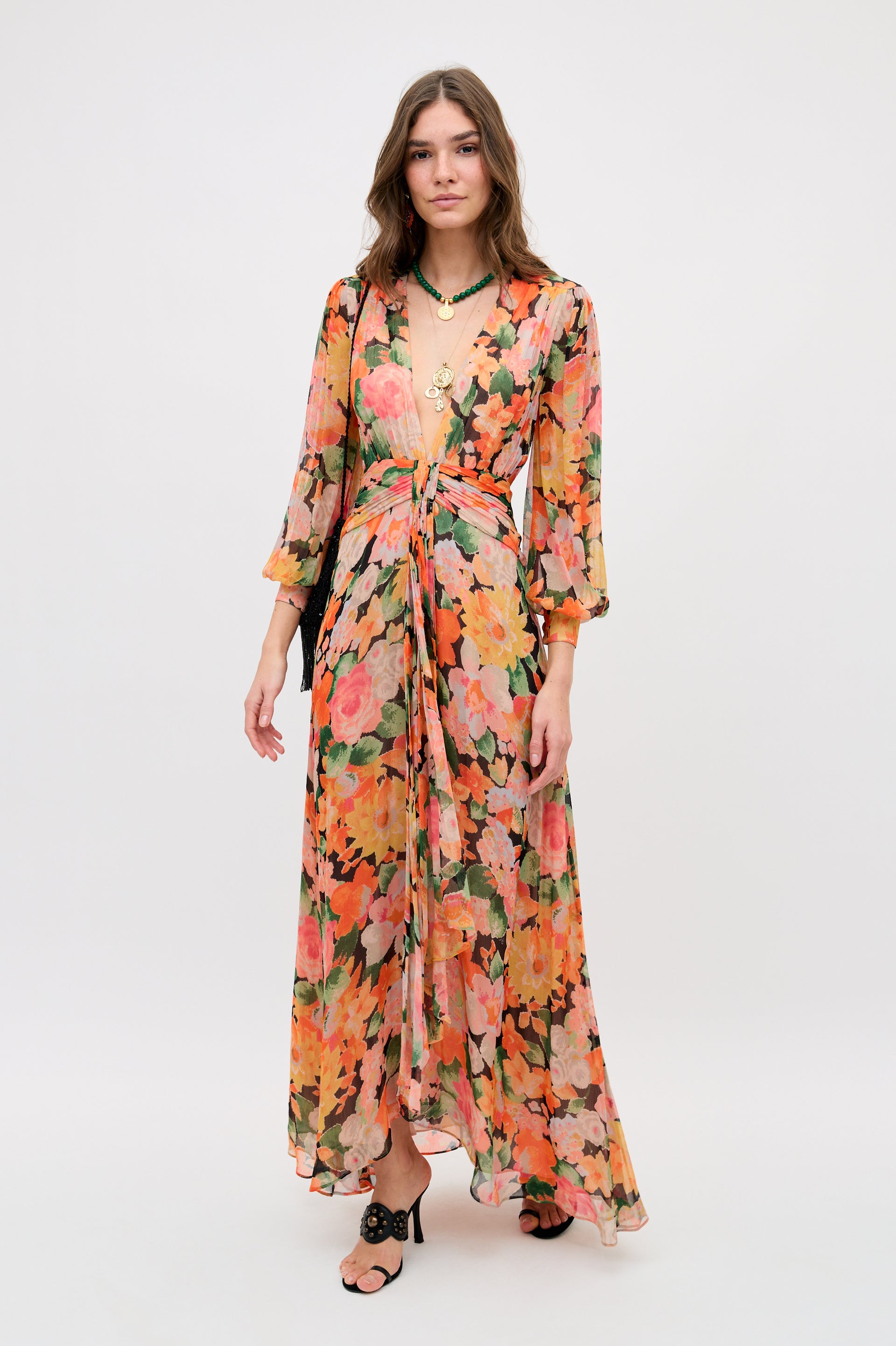 sachin and babi light blue dress Mango Dress Flori