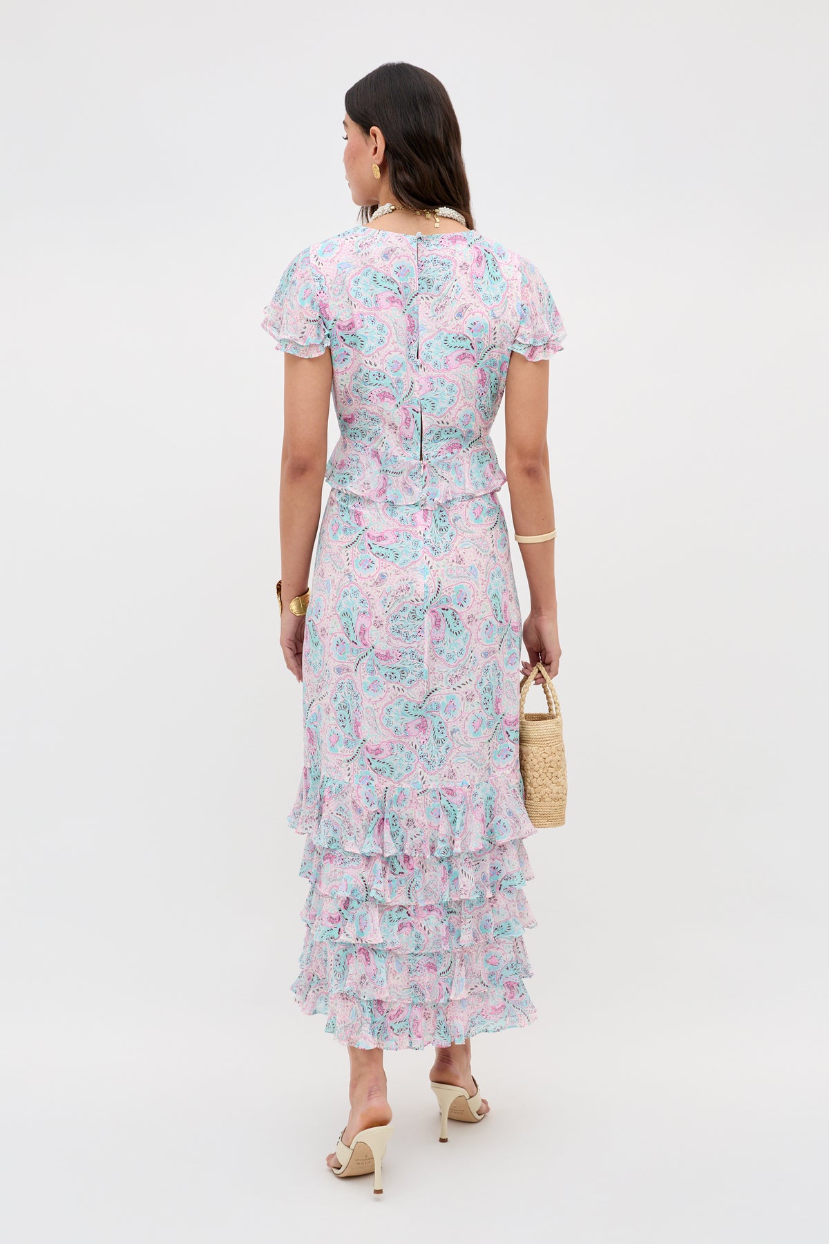 Thanvi - Butterfly Paisley Cream