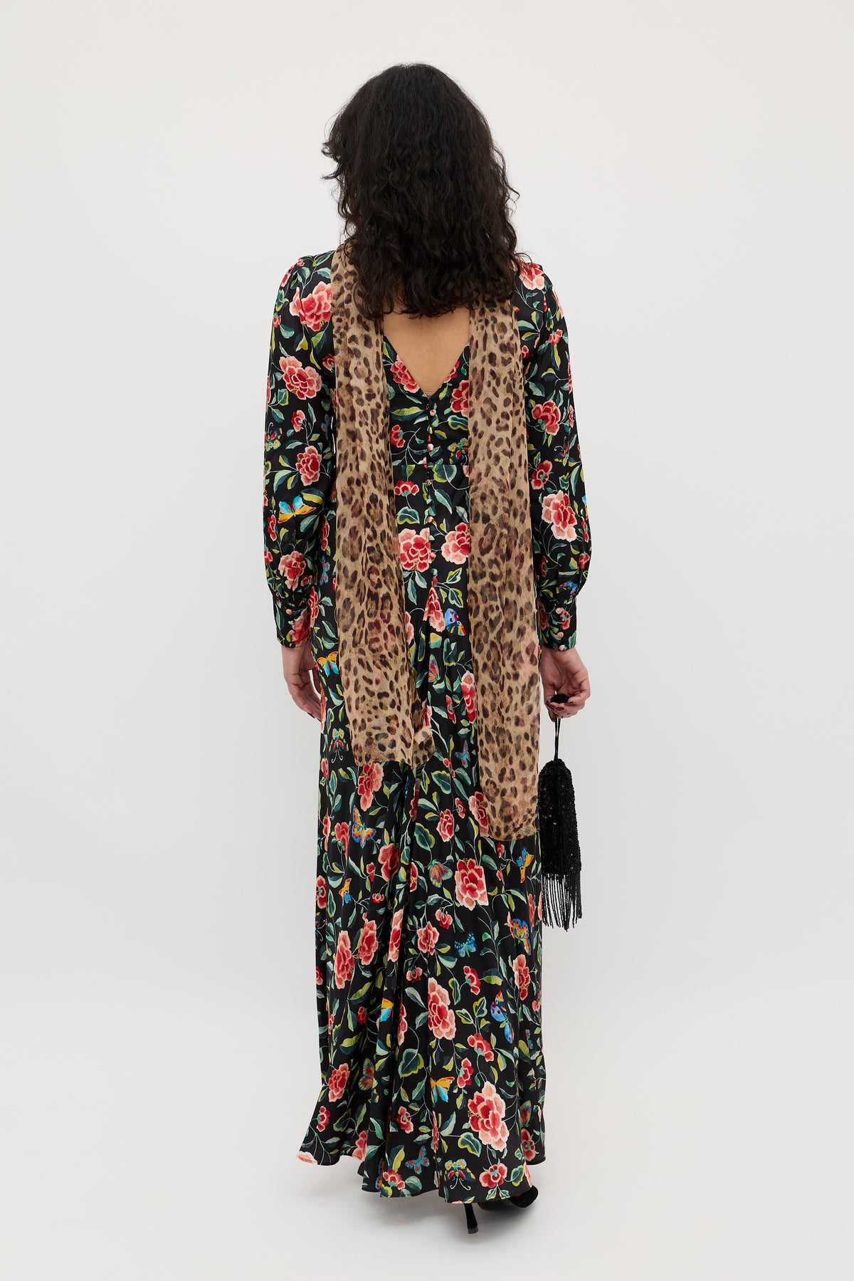 Marni 2  -  Butterfly Floral Black