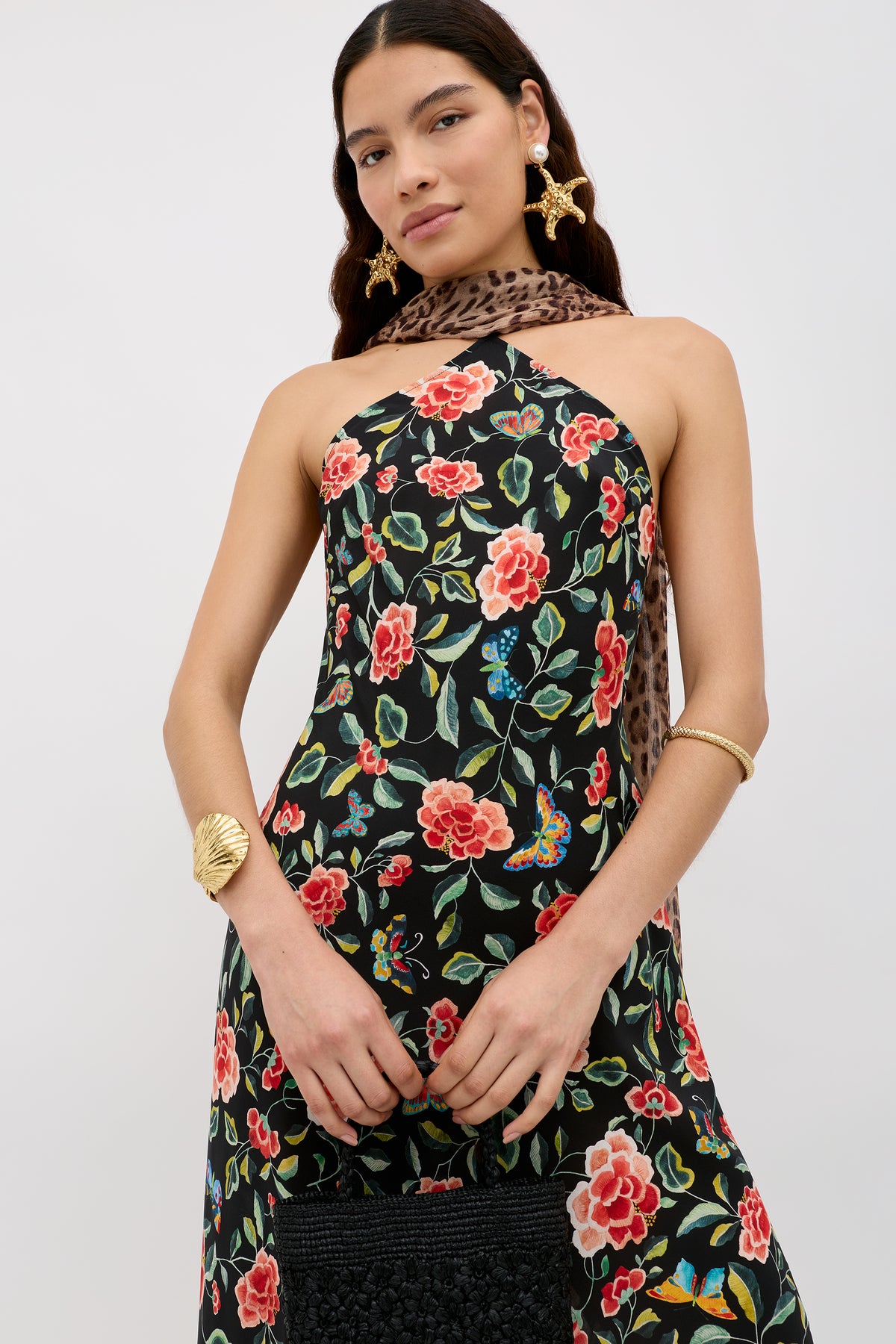 Hayley  -  Mila Butterfly Mix Black