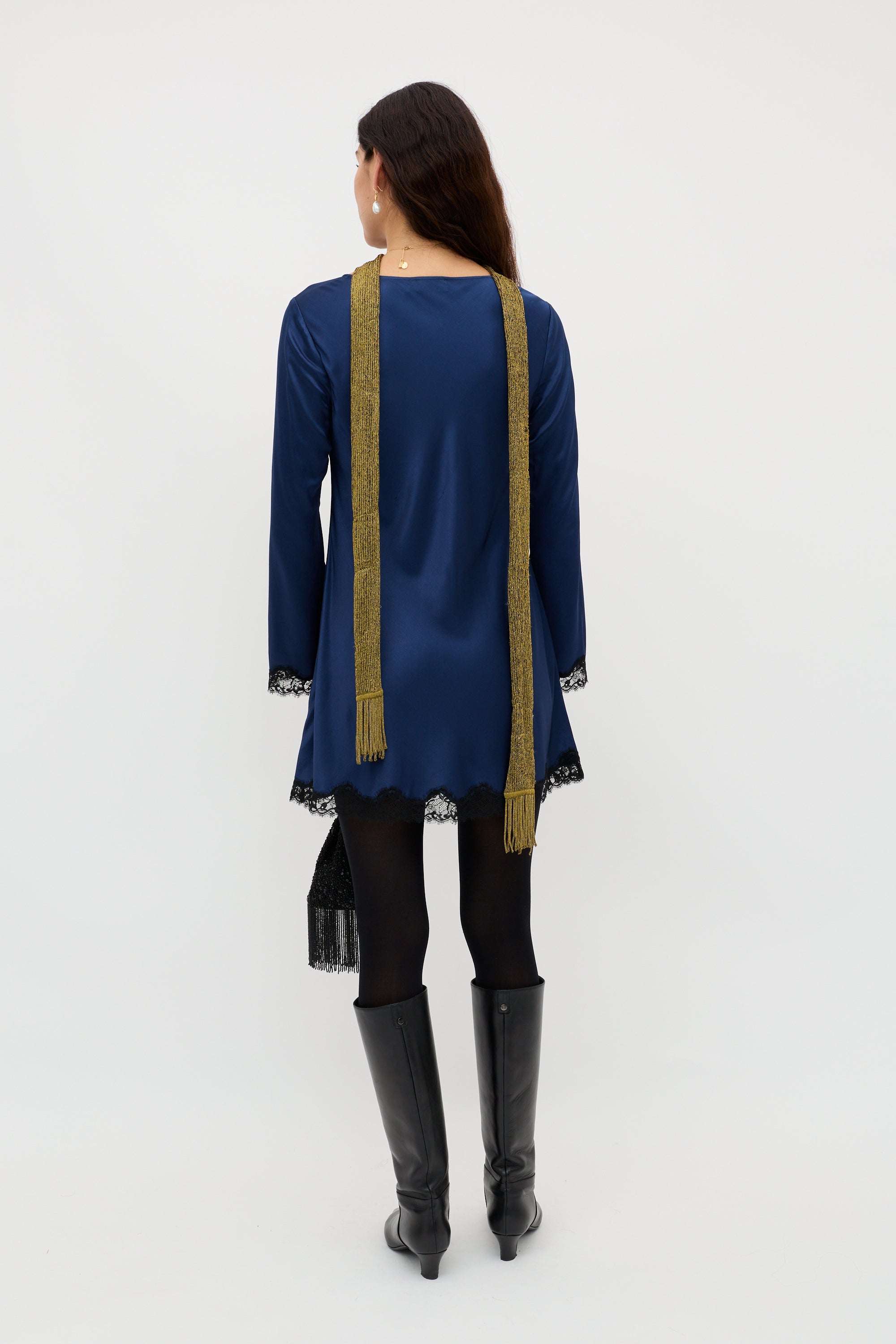 Ridley Mini Dress in Midnight Navy | RIXO USA ⋆