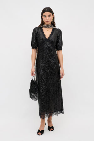 Verena - Embellishment Black