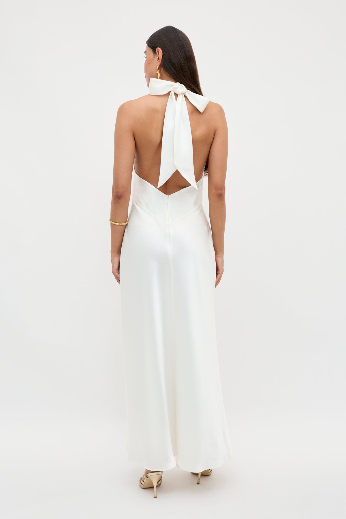 RIXO Bridal Dune Satin - Ivory Acetate RIXO Bridal Dune Satin - Ivory Acetate