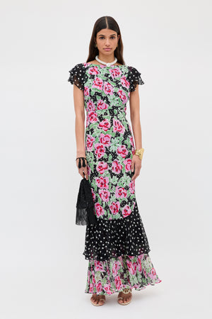 Ordinia - Rose Dot Mix Black