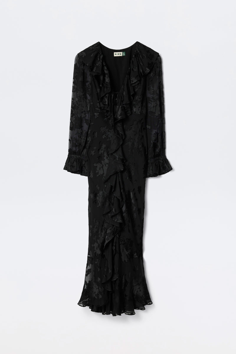 Gracye  -  Bouquet Devoré Black