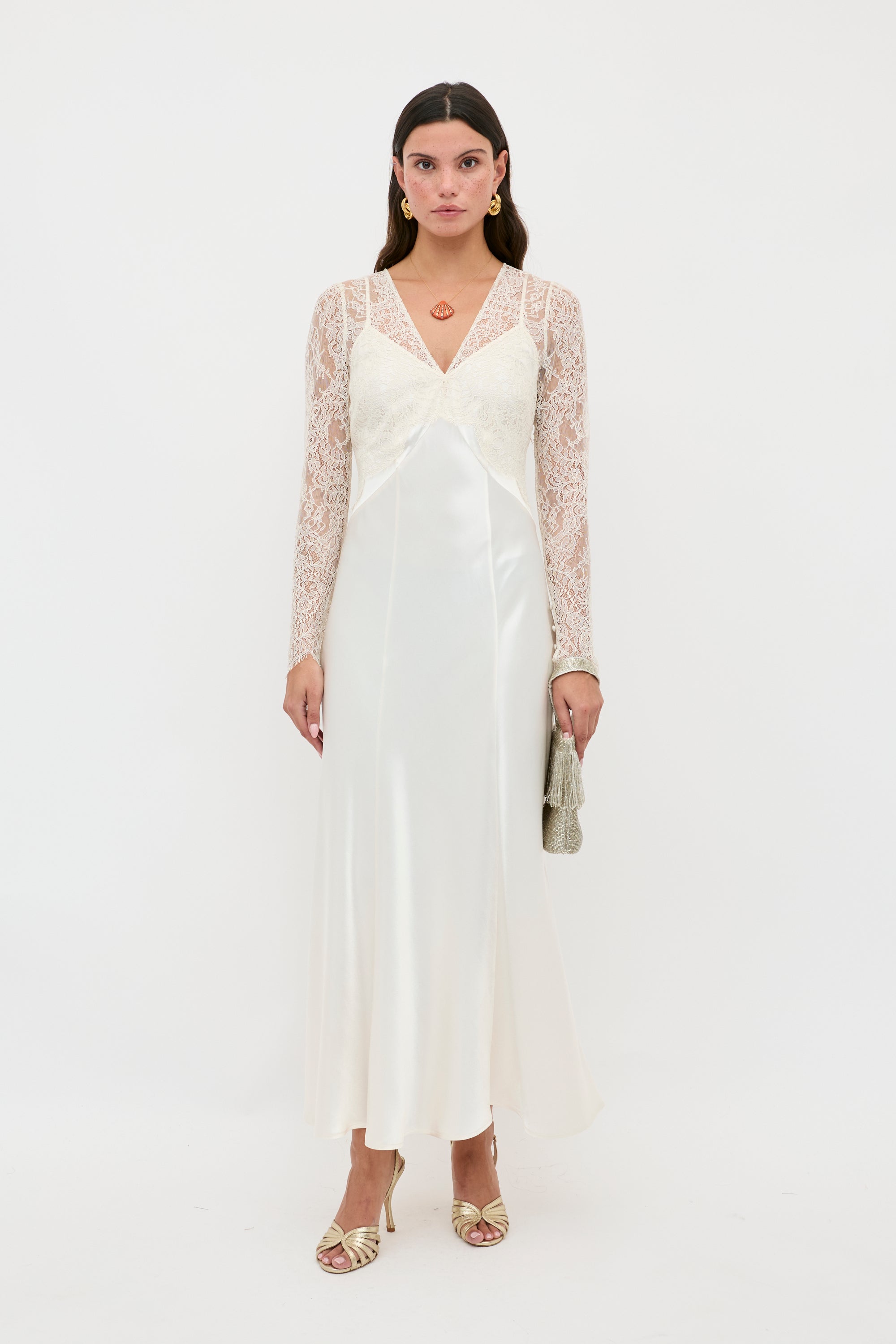 Laoise Dress in Ivory Pearl | RIXO USA ⋆