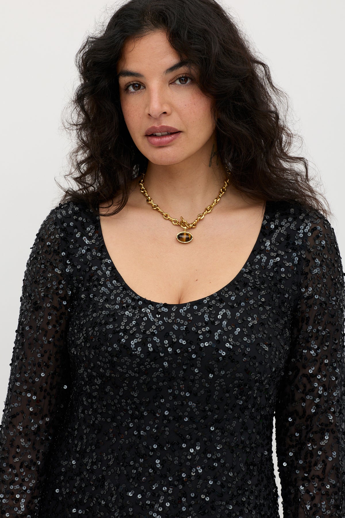 Noraya  -  Florence Embellishment Antique Black