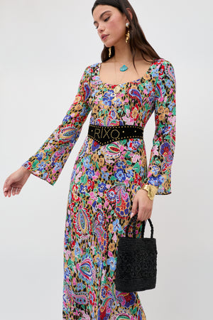 Noraya - Cara Floral Leopard Brown