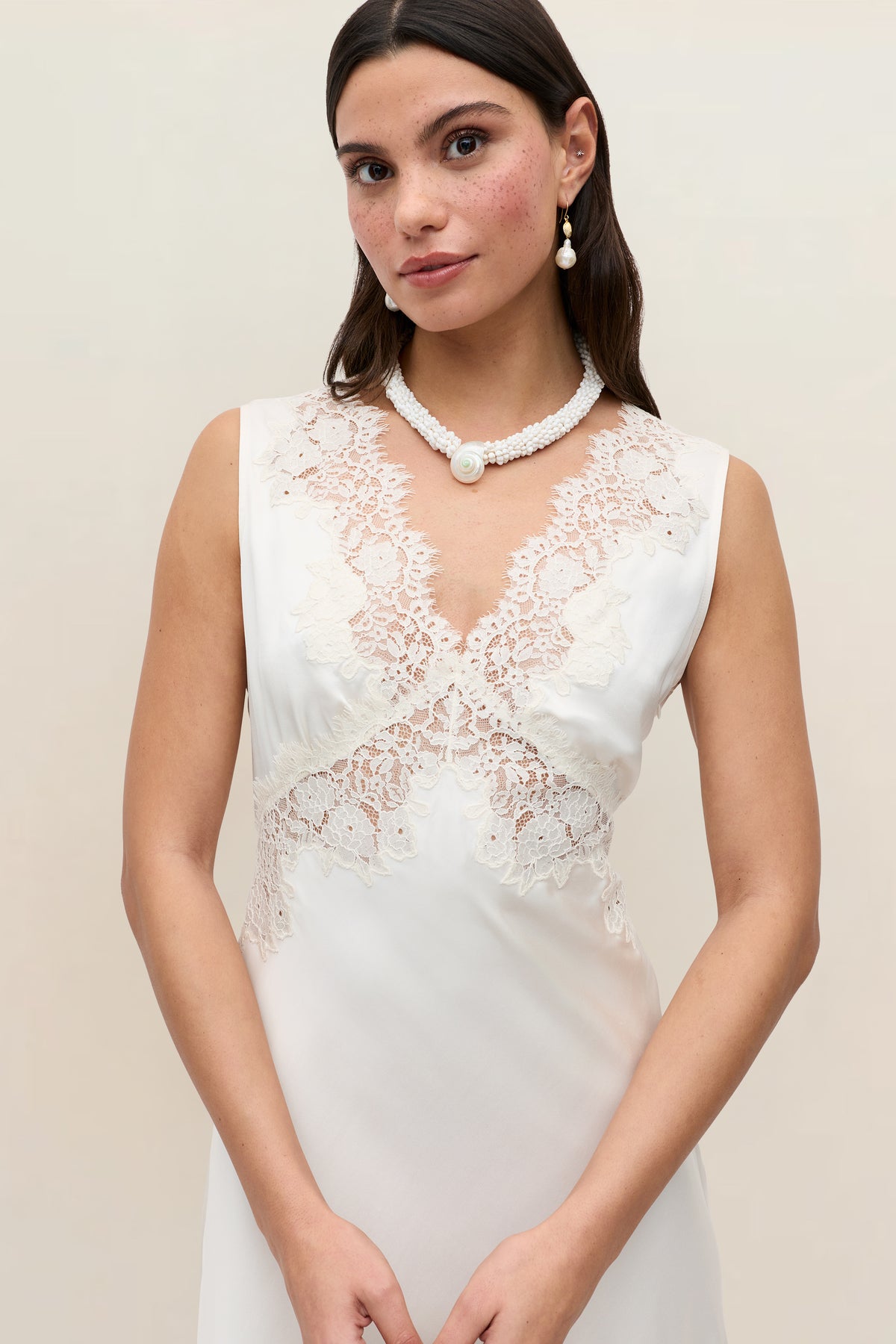 rixo wedding dress Rent bridal White UK 14 When you walk down the aisle Azzurra Satin Gown in Ivory
