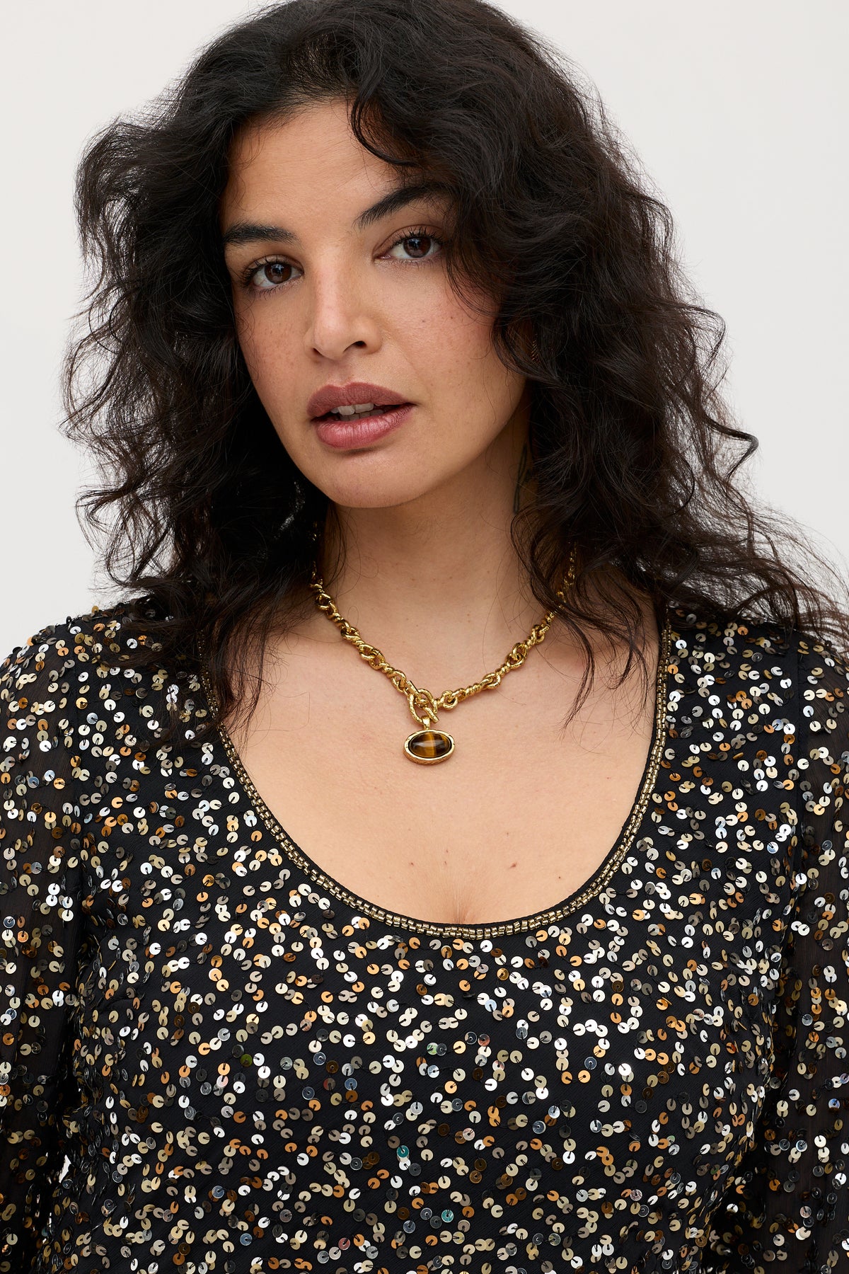 Dulce Embellished Mini Dress in Florence Embellishment Gold | RIXO Dulce Embellished Mini Dress in Florence Embellishment Gold | RIXO