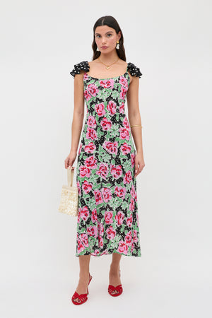 Adele - Rose Dot Mix Black