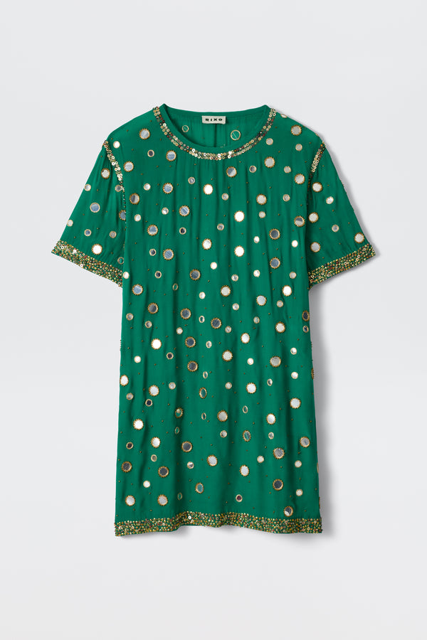 Cruz - Lume Embellishment Dark Green