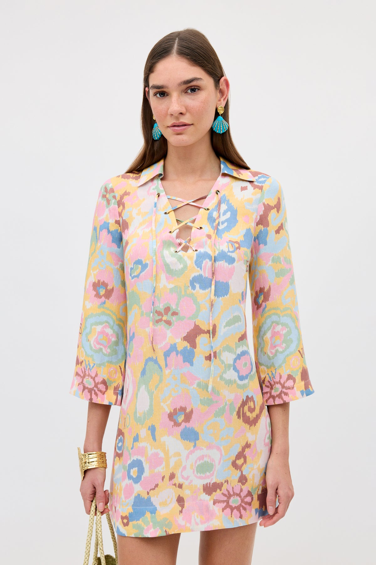 Lucien - Ikat Bloom Yellow