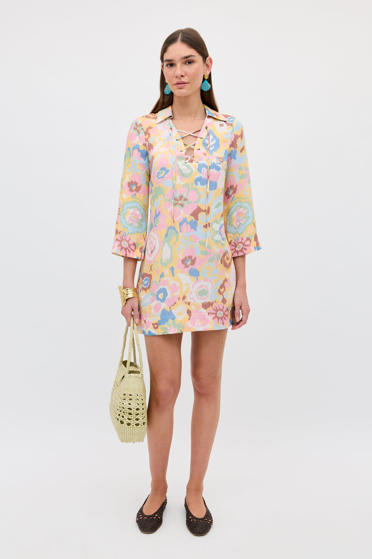 Lucien - Ikat Bloom Yellow