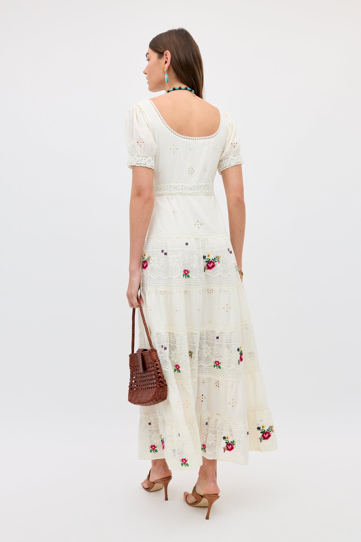lace slip style wedding dress NAILA / Bridal Slip Dress main image 0
