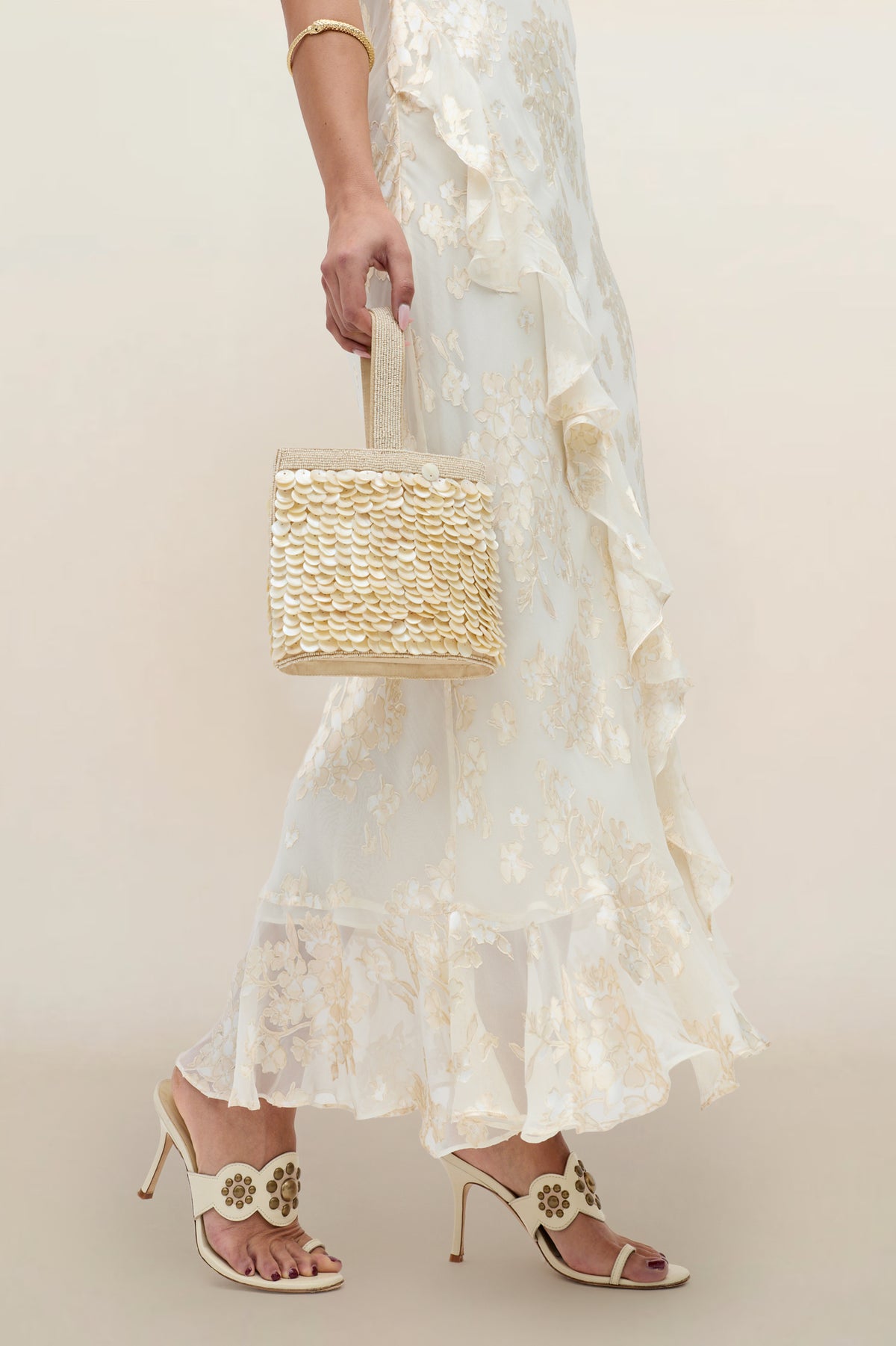 cream meadow cutwork dress reviews Through The Meadows Maxi Dress - Cream