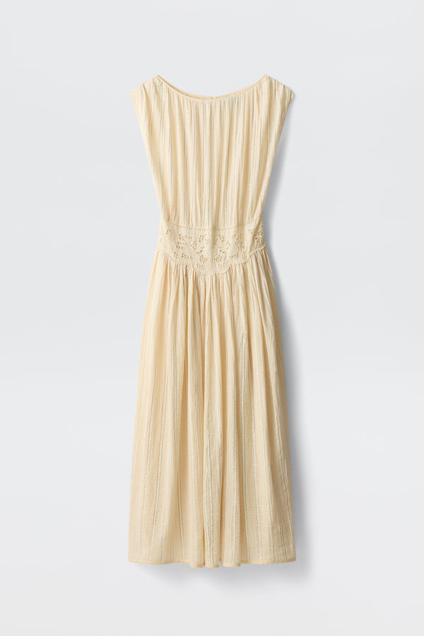 Alayah - Sienna Lace Embroidery Cream